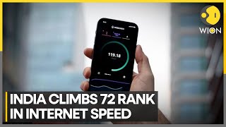 5G drives Indias internet speed ranking up 72 places ahead of many G20 countries  WION [upl. by Brookhouse]