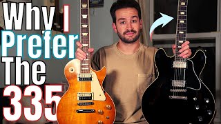 Gibson ES335 VS Les Paul  Why I Prefer the ES335 [upl. by Will]