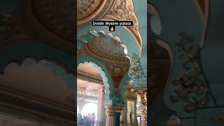 Inside Mysore palace 🔥 mysorepalace shorts viralshort trendingshorts mysore share [upl. by Elletsirhc56]