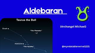 Fixed Star  Aldebaran 💙 Starseed Traits [upl. by Nnahoj]