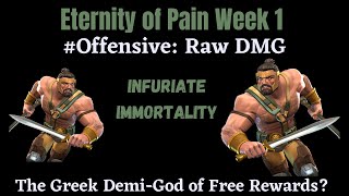 MCOC EOP Week 1 Offensive Raw Damage  New R4 Shines Can you say “mindless solo” [upl. by Nirehtak]