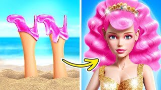 Minha Barbie Está Viva Melhores Artesanatos e Truques com Bonecas na Vida Real [upl. by Morril]