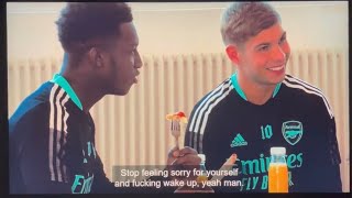 NEW NKETIAH TELLING LOKONGA TO STOP FEELING FCKING SORRY FOR HIMSELF IN AMAZON DOCUMENTARY [upl. by Eidnim952]