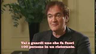 Quentin Tarantino si arrabbia per una domanda e ammonisce il giornalista [upl. by Sira968]