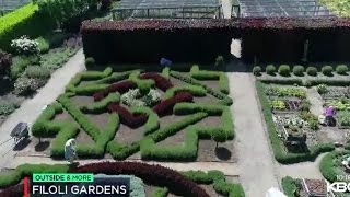 KPIX Sky Drone 5 Visit Woodsides Filoli Gardens [upl. by Stearn]