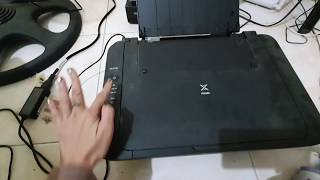 How to Replace Ink Cartridge CANON PIXMA MG 2570S PRINTER [upl. by Darrick]