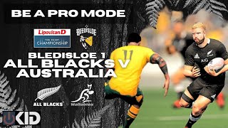 All Blacks v Australia 2022 Bledisloe 1 Auckland  Rugby Challenge 4 [upl. by Dyanne]