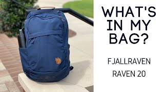 Fjallraven Raven 20 Review  IMPRESSIVE Minimal Everyday Bag Great Kanken Alternative [upl. by Ilegna]