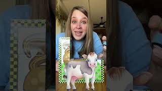 Fun FARM ANIMAL PUZZLE kidslearning preschoollearning toddlerlearning [upl. by Anibas]