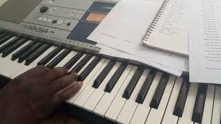 First Piano Lesson In Ondangwa Namibia [upl. by Gnok]