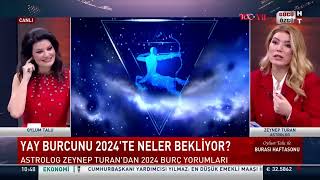 ZEYNEP TURAN TWİTBURC  OYLUM TALU İLE HAFTA SONU  BURÇLARI 2024TE NELER BEKLİYOR [upl. by Skell]