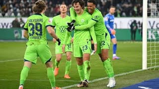 Jonas Wind Goal Wolfsburg vs Borussia Dortmund 10 Goals and Highlights [upl. by Buhler]