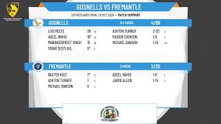 Gosnells v Fremantle [upl. by Llertram]