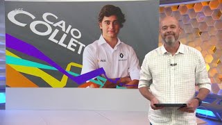 CAIO COLLET PRÓXIMO da FÓRMULA 1  GLOBO ESPORTE [upl. by Paz]