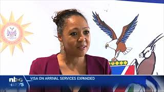 Namibia expands visaonarrival services  nbc [upl. by Akemahc314]