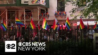 Stonewall Inn commemorates start of Pride Month 2024 [upl. by Simah37]