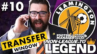 SUMMER TRANSFER REBUILD  Part 10  LEAMINGTON  NonLeague to Legend FM22  Football Manager 2022 [upl. by Roxanne]