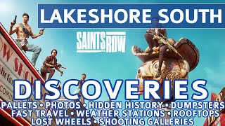 Saints Row  Lakeshore South All Discovery Locations  100 [upl. by Eenafets]