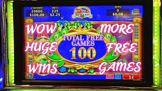 HUGE WIN ON ADORNED PEACOCK AT CHOCTAW CASINO [upl. by Eynttirb]