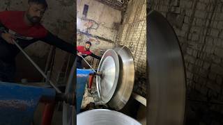 Satellite dish antenna plate manufacturing process shorts viral satisfying [upl. by Ellinej]