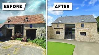 TIMELAPSE RENOVATION 3 ans dune grange en 30 minutes [upl. by Chambers]