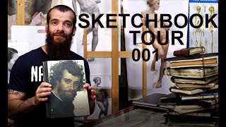 Sketchbook Tour 001 Cesar Santos [upl. by Xel907]