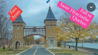 Fall in saint Hyacinthe Quebec Canada [upl. by Norra]