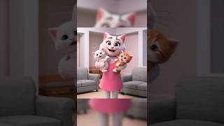 Mommy Cat’s daily life  Naughty Kittens cat kitten cutecat cute shorts [upl. by Nadda]