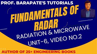 FUNDAMENTALS OF RADAR [upl. by Josepha]