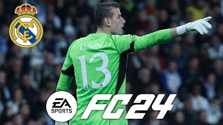 FC 24 Perfect replacement for Courtois  Andriy Lunin Special [upl. by Kally]