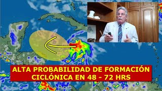 ALTA PROBABILIDAD DE FORMACIÓN CICLÓNICA EN EL CARIBE OCCIDENTAL MAR 12 NOV 24 [upl. by Sucramad]