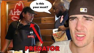 PRED Gets Caught Showing Meat to a MINOR It was not the Arbys Meat [upl. by Oinotnanauj397]