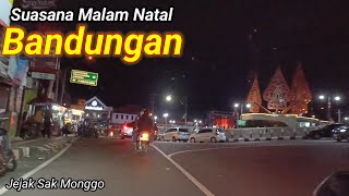 Suasana Malam natal di bandungan 2023 [upl. by Anibla702]