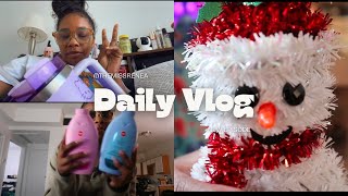 DIY the Viral Body Powder Puff  SetUp Our Mini Tree [upl. by Dore]