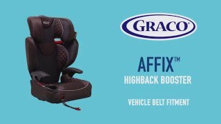 GRACO Affix car seat installation guide [upl. by Littell965]