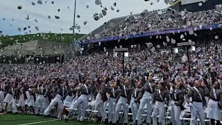 quotOath to Tossquot the Final Minutes of 2024 West Point Graduation for Class of 2024 [upl. by Ardisj]