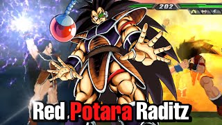 Red Potara Raditz Brings The MONDAY Experience Budokai Tenkaichi 4 [upl. by Eceinwahs678]