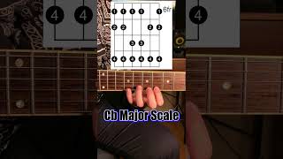 C♭ Major Scale  2nd Form shorts [upl. by Gosney]