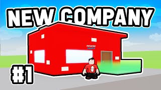 Investing in My NEW COMPANY in Roblox Online Business Simulator 3 1 [upl. by Ahsam]