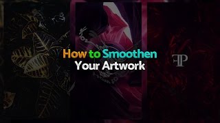 Smoothen Your Artwork in Photoshop [upl. by Nodal165]