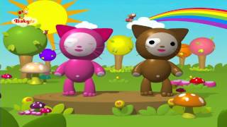 Cabeza y Hombros  BabyTV Español [upl. by Oicapot]