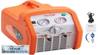 VEVOR REFRIGERANT RECOVERY UNIT AND TANK REVIEW [upl. by Ainatnas]