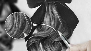 The ONLY Indentation Technique you ever NEED to Draw Wavy Hair [upl. by Nodla]