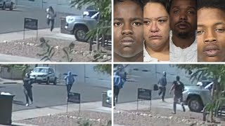 Surveillance video shows deadly shooting during armed robbery in Mesa [upl. by Otaner]