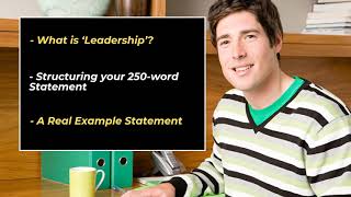 Leadership 250 Word Behaviour Statement Example  Score Full Marks in Your Civil Service Application [upl. by Irpak]