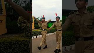 Ncc Cadets Shri Krishna University nccarmy ncc nccvlogs armytraining army assamrifles police [upl. by Akehs20]