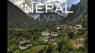 Top 10 Best Places to Visit in Nepal  Travel Video [upl. by Robins368]