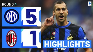 InterMilan 51  Inter claim city bragging rights Goals amp Highlights  Serie A 202324 [upl. by Giamo]