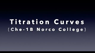 1B Titration Curves F2020 [upl. by Nixie]