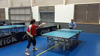 2024 NSW veterans div 1 Jim Peng vs Gustavo Goes set 5 [upl. by Hose699]